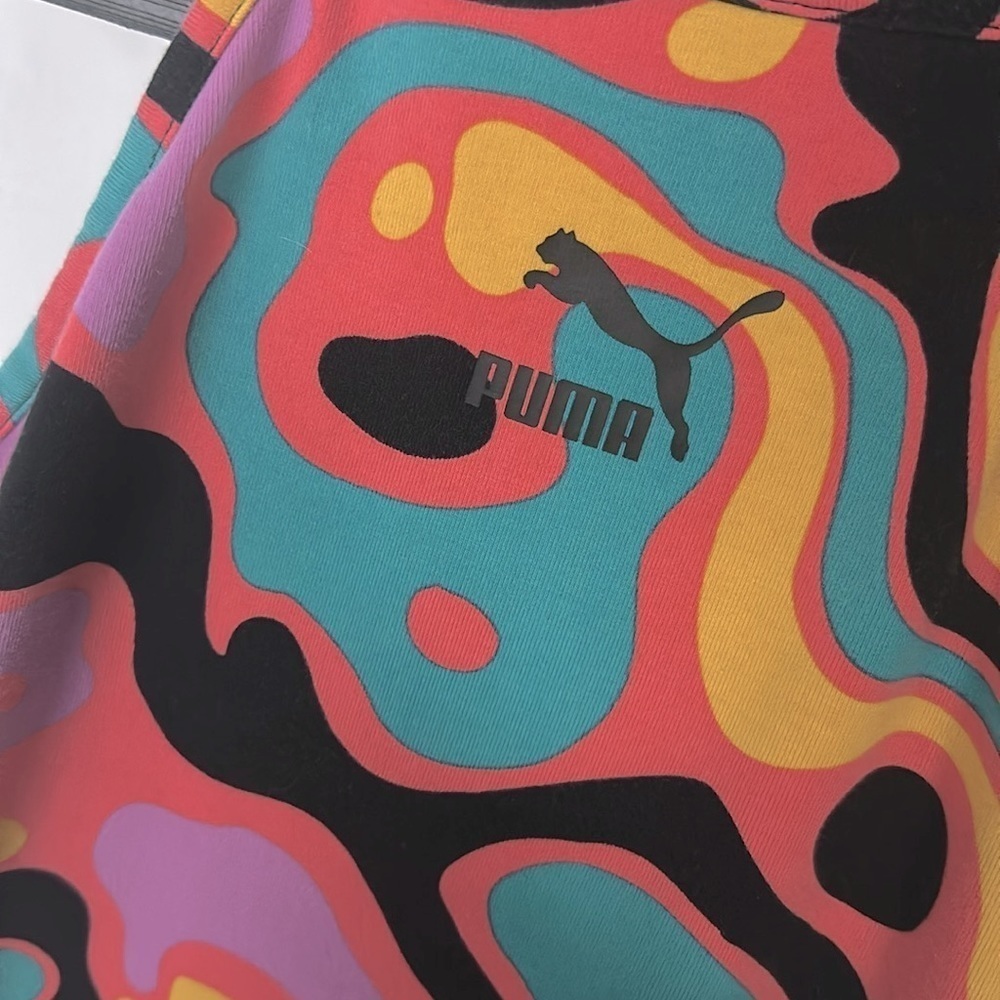 Women’s Puma Lava AOP Dress - Size Large - Picture 4 of 6